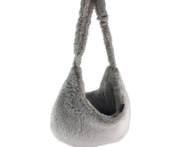 Laden Sie das Bild in den Galerie-Viewer, Kangaroo Bag Hundetasche - Double Plush Grau