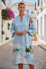 Laden Sie das Bild in den Galerie-Viewer, Luftiges Kleid mit italienischem Print