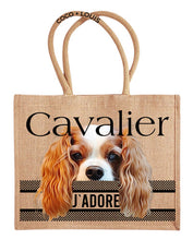Laden Sie das Bild in den Galerie-Viewer, Jute Shopper mit div. Hundemotiven