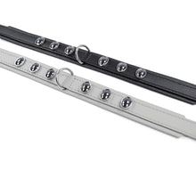 Laden Sie das Bild in den Galerie-Viewer, Handcrafted – Halsband Klassik Curved Hematite Edition