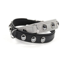 Laden Sie das Bild in den Galerie-Viewer, Handcrafted – Halsband Klassik Curved Hematite Edition