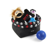 Laden Sie das Bild in den Galerie-Viewer, KvK Toy Box - Skull Korb fürs Hundespielzeug