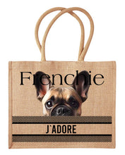 Laden Sie das Bild in den Galerie-Viewer, Jute Shopper mit div. Hundemotiven
