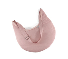 Laden Sie das Bild in den Galerie-Viewer, Kangaroo Bag Hundetragetasche - Grau &amp; Pink
