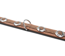 Laden Sie das Bild in den Galerie-Viewer, Handcrafted - Halsband Klassik Curved Concho Edition

