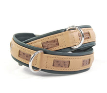 Laden Sie das Bild in den Galerie-Viewer, KvK Handcrafted - Klassik Curved Collar - Tricolour Beige &amp; Braun

