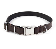 Laden Sie das Bild in den Galerie-Viewer, Clic Deluxe Lederhalsband Braun
